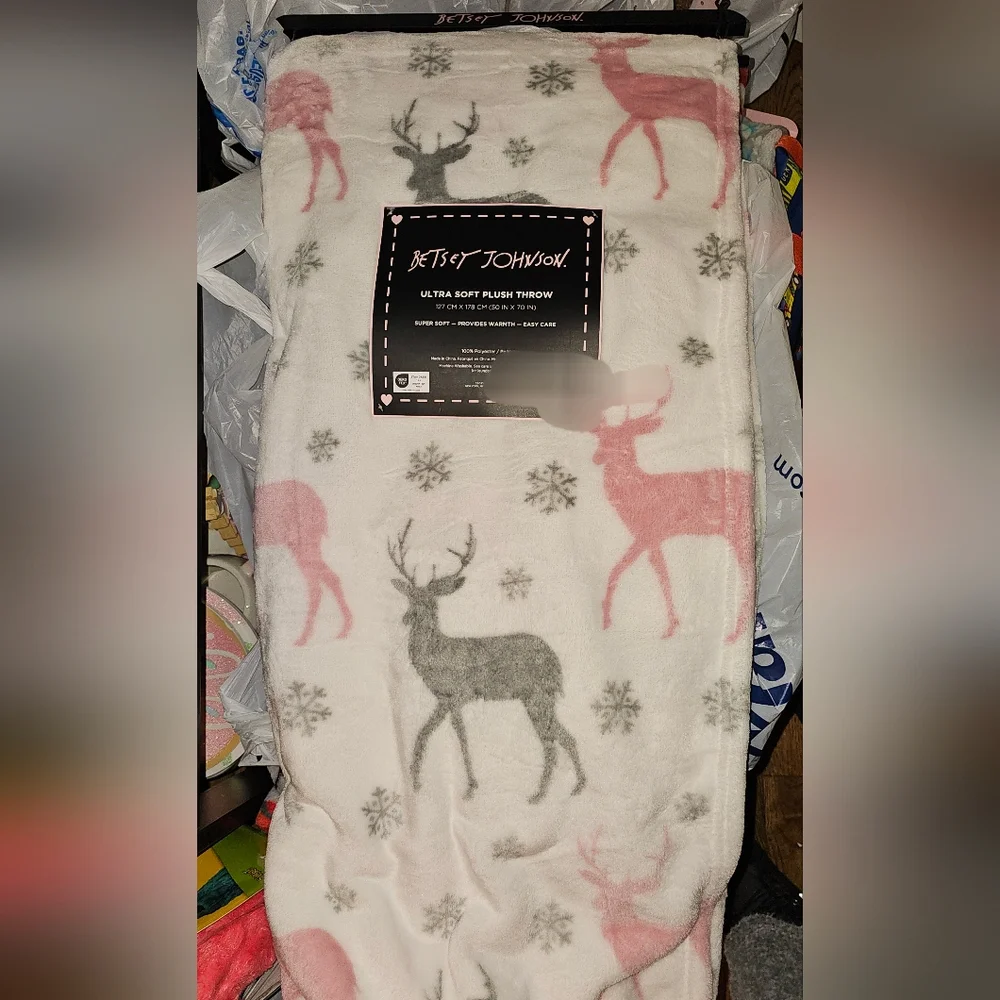 Betsey Johnson blanket